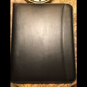 Leather Notepad carrying case